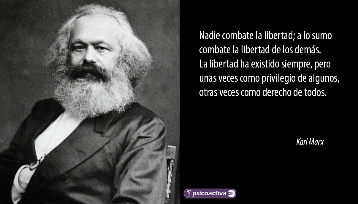 70 frases de Karl Marx sobre el comunismo