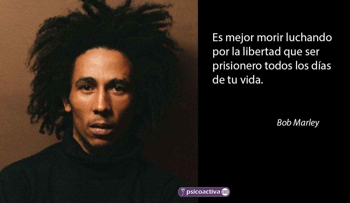 80 frases de Bob Marley sobre la vida