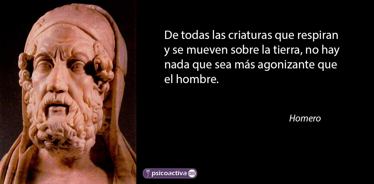 50 frases de Homero, autor de la Ilíada y la Odisea