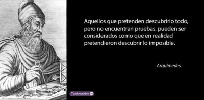 Arquimedes Frases