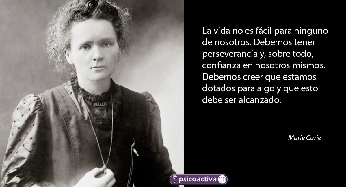 Marie Curie Frases