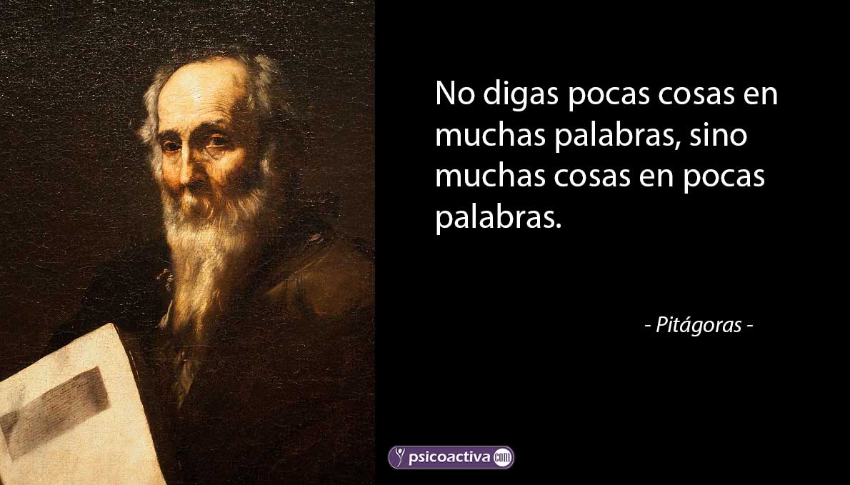 Introducir 32+ imagen frases de pitágoras sobre matemática