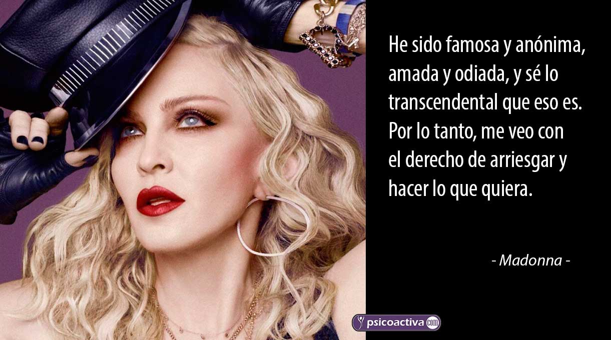 100 frases de Madonna sobre el éxito y la fama