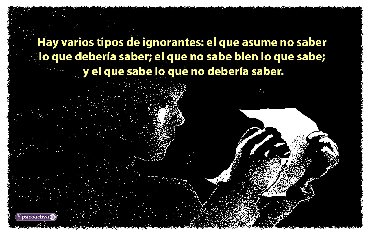 ▷ 50 Frases de Ignorancia 【PsicoActiva 2023 】