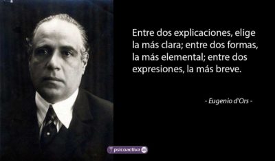 Eugenio Dors Frases