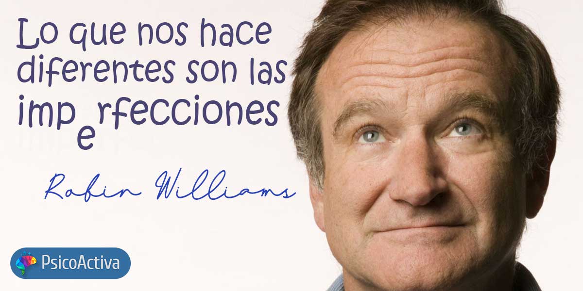 Frases Robin Williams Imperfecciones