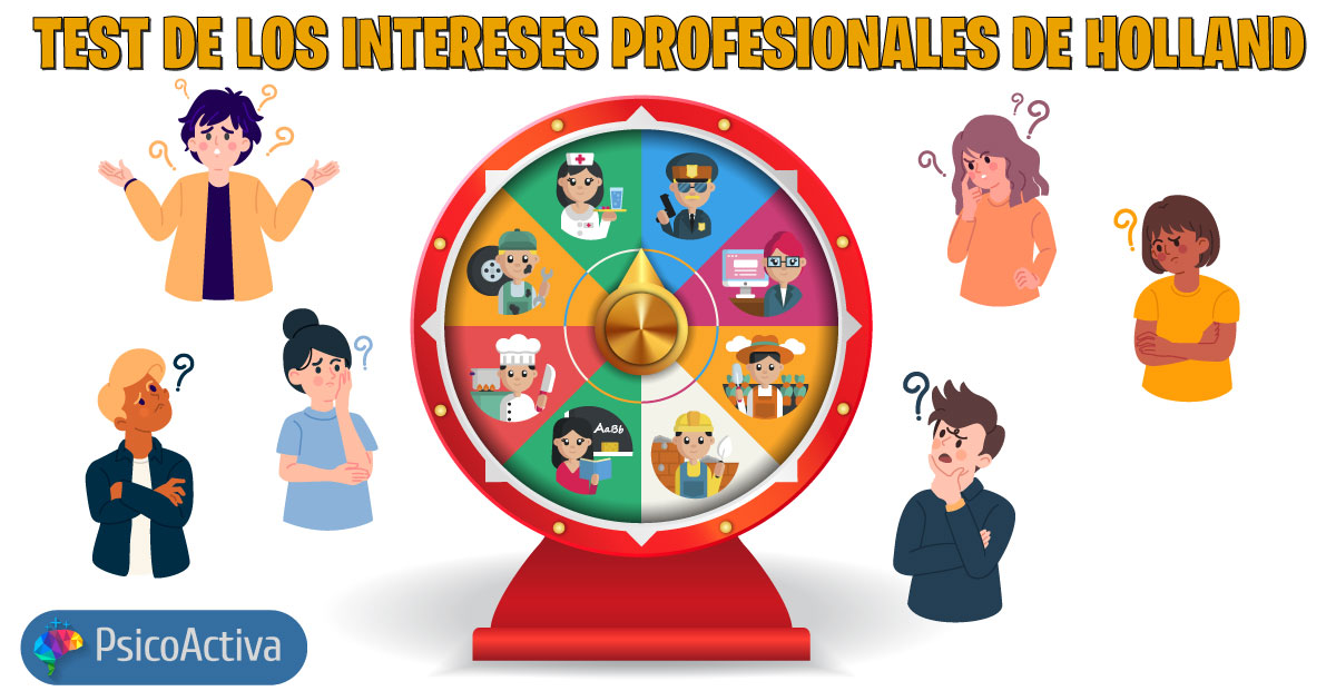 ▷ Test de los intereses profesionales de Holland - PsicoActiva