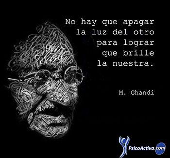 Frases de Gandhi sobre la paz