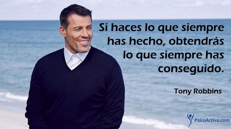 70 frases motivadoras de Tony Robbins