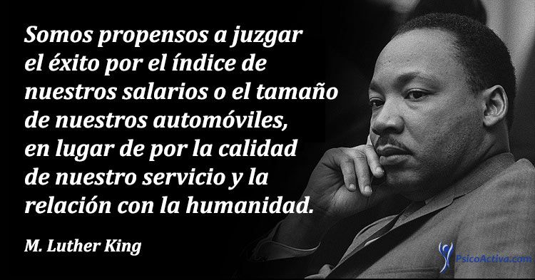 120 frases de Martin Luther King sobre la paz y los derechos humanos