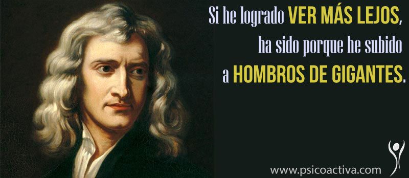 40 frases de Isaac Newton que nos sirven de inspiración