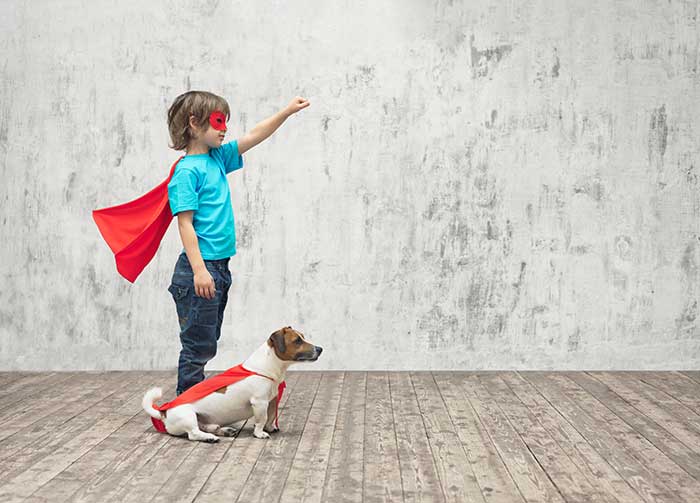 niño perro heroes niño perro heroes