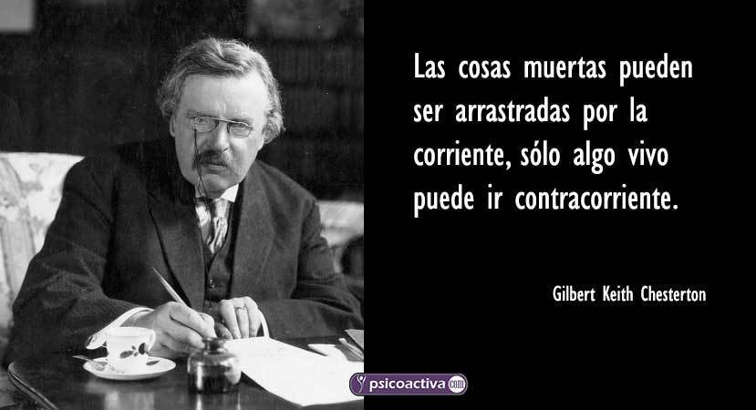 ▷ Frases célebres de G. K. Chesterton - PsicoActiva