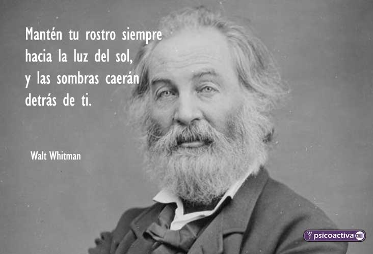 ▷ 80 frases de Walt Whitman - PsicoActiva