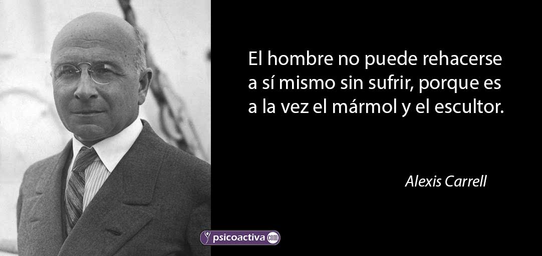 Frases célebres de Alexis Carrel